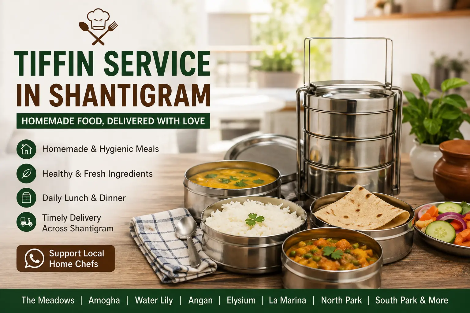 Best Tiffin Service in Shantigram